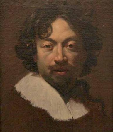 Simon Vouet Self portrait France oil painting art